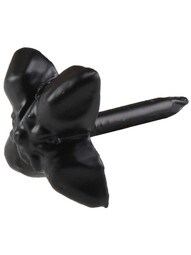 Flower-Head Iron Clavos Nails - Pack of Six